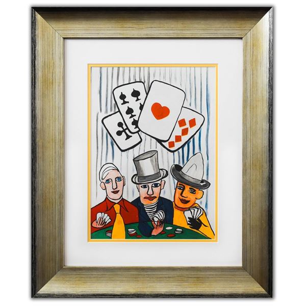 Alexander Calder- Lithograph "DLM212 - Joueurs de cartes I"