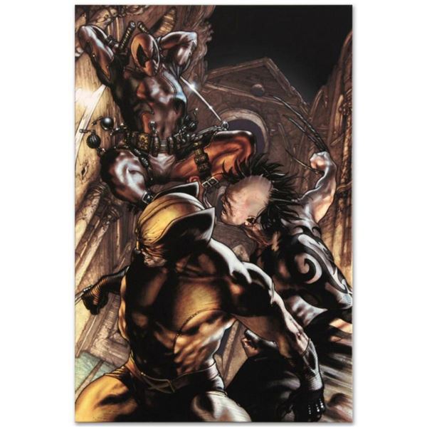 Marvel Comics  Wolverine: Origins #25  Numbered Limited Edition Giclee on Canvas by Simone Bianchi w