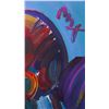 Image 3 : Peter Max- Original Mixed Media "Palm Beach Lady"