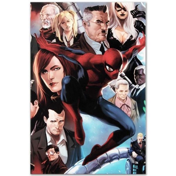 Marvel Comics "Amazing Spider-Man #645" Numbered Limited Edition Giclee on Canvas by Marko Djurdjevi