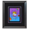 Image 1 : Peter Max- Original Mixed Media "Sage and Profile 2005 Ver. I #327"