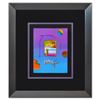 Image 1 : Peter Max- Original Mixed Media "Sage and Profile 2005 Ver. I #327"