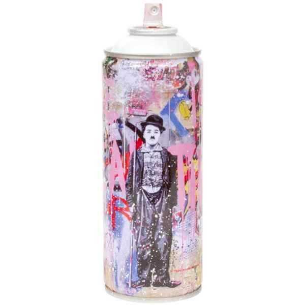 Mr. Brainwash- SPRAY CAN  GOLD RUSH, 2020 