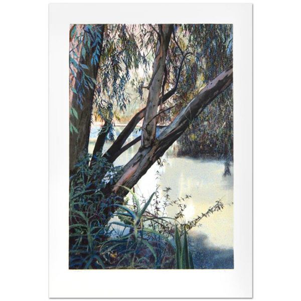 "Jordan River" Limited Edition Serigraph (25" x 36") by Marcus Uzilevsky (1937-2015), Numbered and H