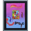 Image 2 : Peter Max- Original Mixed Media "Profile Series 2010 Ver. I #46"