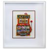 Image 1 : Charles Fazzino- 3D Construction Silkscreen Serigraph "Slots of Fun"