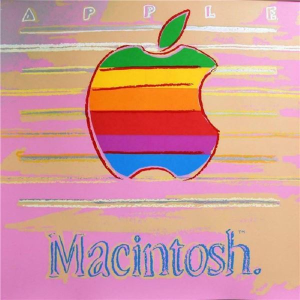 Andy Warhol- Screenprint in colors  Apple from Ads Portfolio 