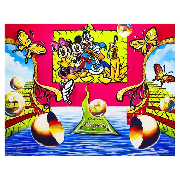 Alexander Astahov- Original Oil on Canvas "One Big Family"