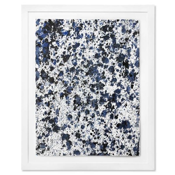 Wyland, "Splash 75" Framed Original Watercolor Painting Hand Signed with Letter of Authenticity.