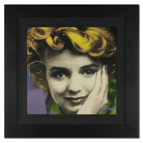 Ringo Daniel Funes - (Protege of Andy Warhol's Apprentice - Steve Kaufman) - "Norma Jeanne" Framed O