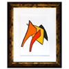 Image 1 : Alexander Calder- Lithograph "DLM141 - Lune jaune et porc qui pique"