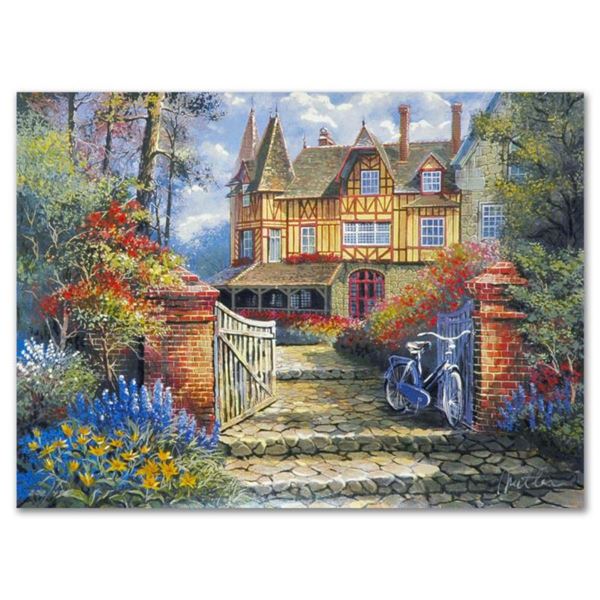 Anatoly Metlan, "Castle in the Woods" Limited Edition Lithograph, Numbered and Hand Signed with Cert