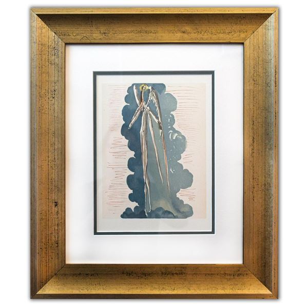Salvador Dali- Original Color Woodcut on B.F.K. Rives Paper "Paradise 22"