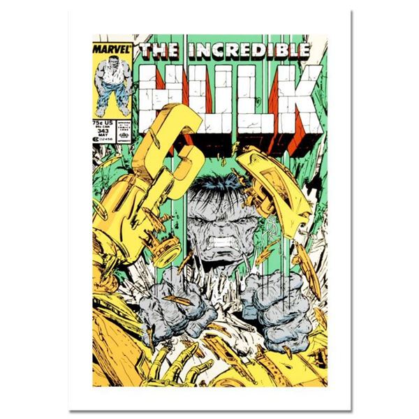 Marvel Comics,  The Incredible Hulk #343  Numbered Limited Edition Canvas by Todd MacFarlane with Ce