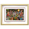 Image 1 : Charles Fazzino- 3D Construction Silkscreen Serigraph "Ghosts, Good Times, and Gridlock"