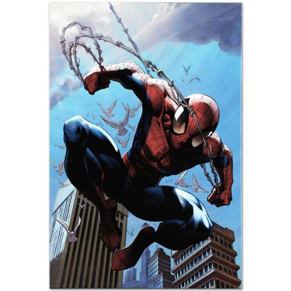 Marvel Comics "Ultimate Spider-Man #156" Numbered Limited Edition Giclee on Canvas by Mark Bagley wi