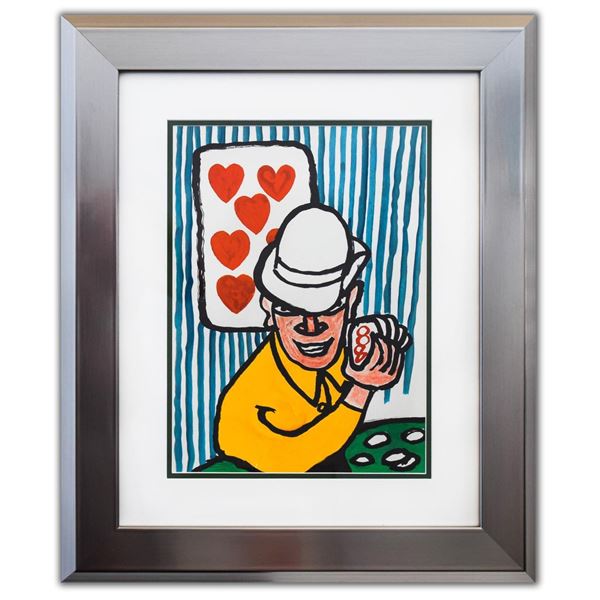Alexander Calder- Lithograph "DLM212 - Joueurs de cartes II"