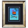 Image 1 : Peter Max- Original Mixed Media "Sunrise Sail 2006 Ver. I #95"