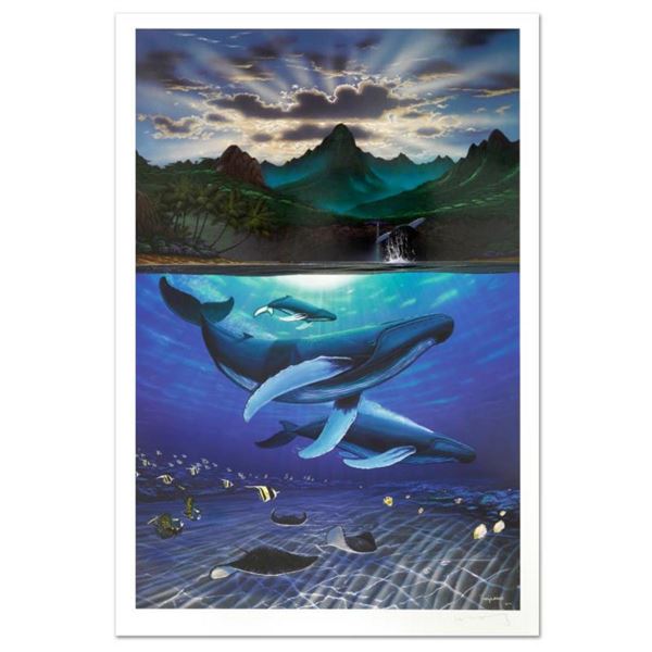 "Dawn of Creation" Limited Edition Lithograph by Famed Artist Wyland, Numbered and Hand Signed with 