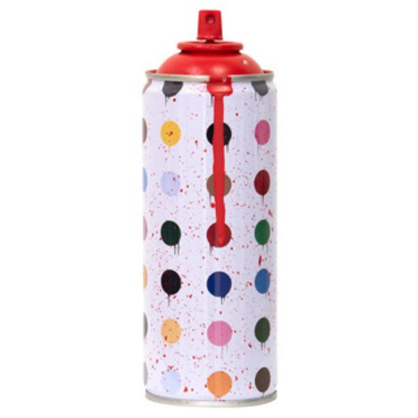 Mr. Brainwash- SPRAY CAN  HIRST DOTS, 2020 