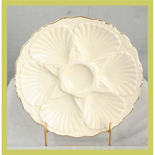 German Oyster Clam Plate Edelstein Bavaria 1563076