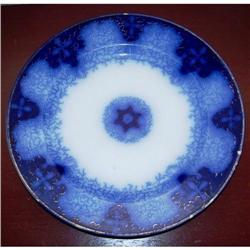 Flow Blue Plate Utzschneider & Co. #1563440