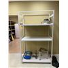 Image 1 : SINGLE BAY OF EZ-RECT STYLE PARTS SHELVING 84"H X 48"W X 24"D ( HELICOPTER PARTS NOT INCLUDED )