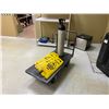 Image 1 : TANK OF COMPRESSED NITROGEN, PNEUMATIC TIRE FLAT CART & CAUTION SLIPPERY WHEN WET SIGNS