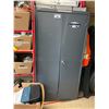 Image 1 : GREY METAL 2 DOOR CONSUMABLES CABINET WITH HARDWARE AND TOOL CONTENTS