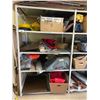 Image 1 : SHELVES OF ASSORTED AIRCRAFT COVERS AND MISCELLANEOUS *HELICOPTER PARTS NOT INCLUDED*