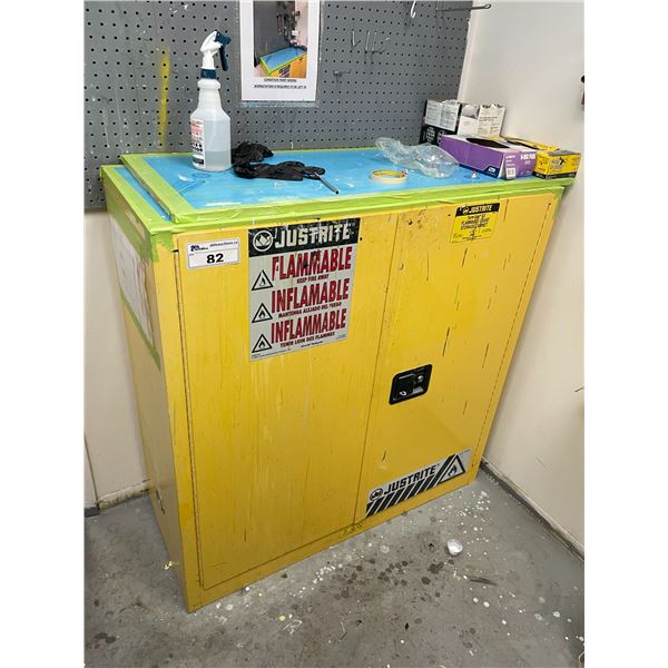 JUST RIGHT 30GAL FLAMMABLE LIQUID STORAGE CABINET