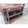 Image 1 : WOODEN SINGLE DRAWER MOBILE SHIPPER/RECEIVER COUNTER WITH 2 CREEPERS