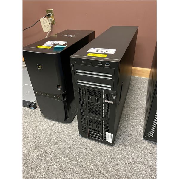 LENOBO THINK SYSTEM ST550 SERVER COMPUTER HARD-DRIVE REFORMATTED WITH INTEL XEON PROCESSOR