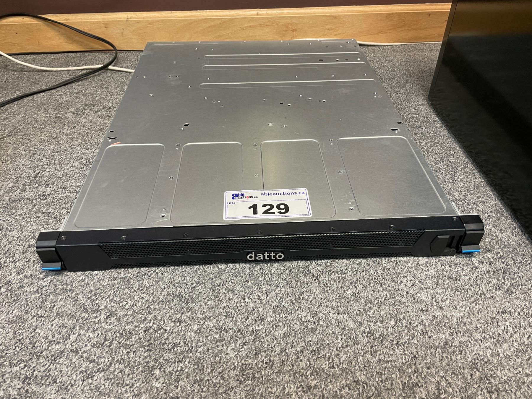 DATTO RACK-MOUNT SERVER COMPONENT HARD-DRIVE REFORMATTED