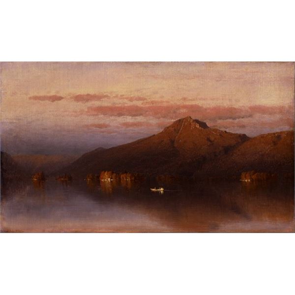 Sanford Gifford - Whiteface Mountain from Lake Placid