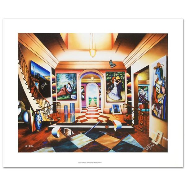 "Serenity and Joyful Dance" Limited Edition Giclee on Canvas by Ferjo, Numbered