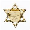 Image 4 : Antique 14k Gold .50 ctw European Diamond Star of David Pin Brooch Locket Pendan