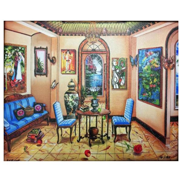 Alexander Astahov, "Dining with the Master" Hand Signed, Framed, Limited Edition