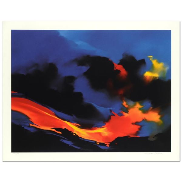 Thomas Leung, "Fire Surf" Limited Edition, Numbered and Hand Signed with Letter