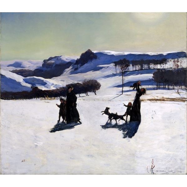 Rockwell Kent - Winter in the Berkshires