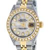 Image 1 : Rolex Ladies 2 Tone MOP Baguette Diamond Lugs 26MM Oyster Perpetual Datejust