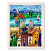 Image 1 : Shlomo Alter, "The Lovers" Hand Signed Limited Edition Serigraph on Paper with L