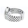 Image 7 : Rolex Mens Stainless Steel Meteorite Diamond And Ruby Datejust Wristwatch 36MM