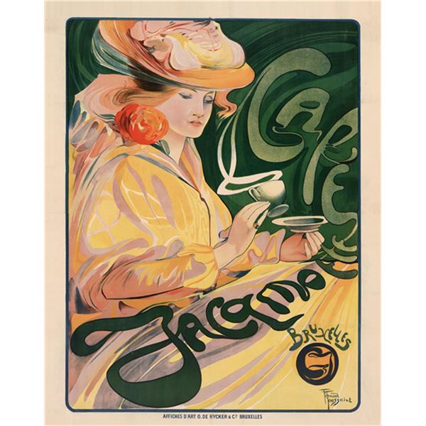 Fernand Toussaint - Cafeï¿½ Jacqmoette