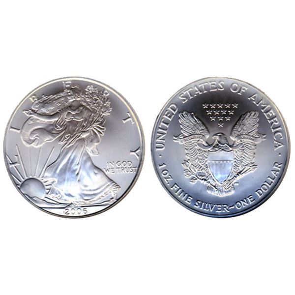 2006 American Silver Eagle .999 Fine Silver Dollar Coin