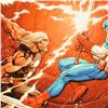 Image 2 : Marvel Comics, "Ultimate New Ultimates #4" Numbered Limited Edition Canvas by Fr