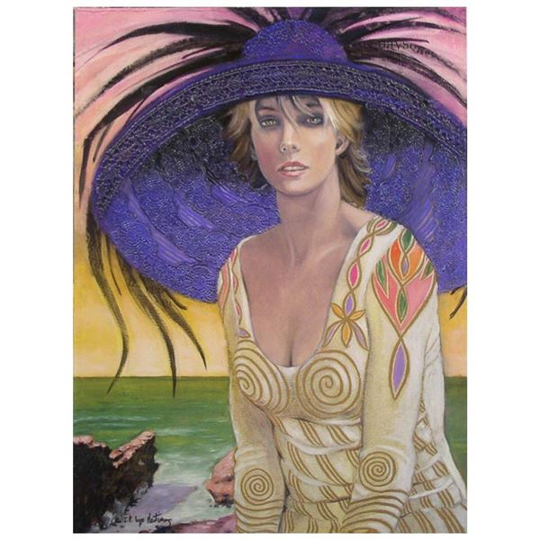 Jean-Paul Loppo Martinez, "Les Recifs" Limited Edition Textured Giclee on Board,