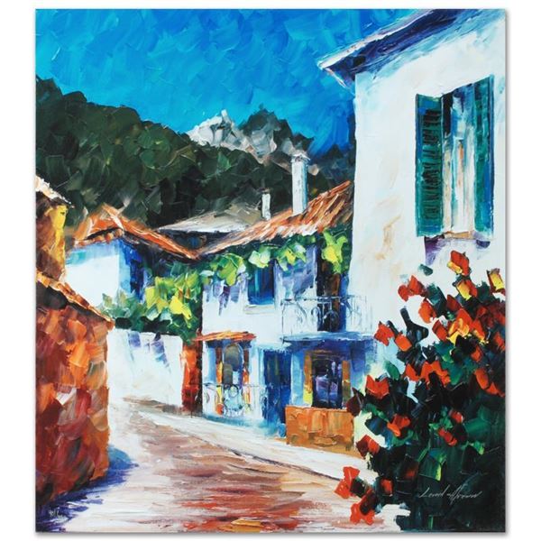 Leonid Afremov (1955-2019) "The Villa" Limited Edition Giclee on Canvas, Numbere