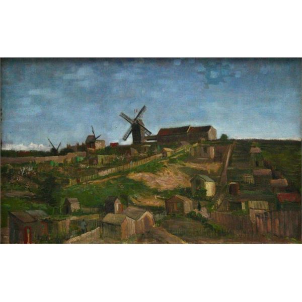 Van Gogh - The Hill Of Monmartre