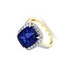 Image 1 : BARANOF JEWELERS: Stunning Natural Tanzanite and Diamond Ring